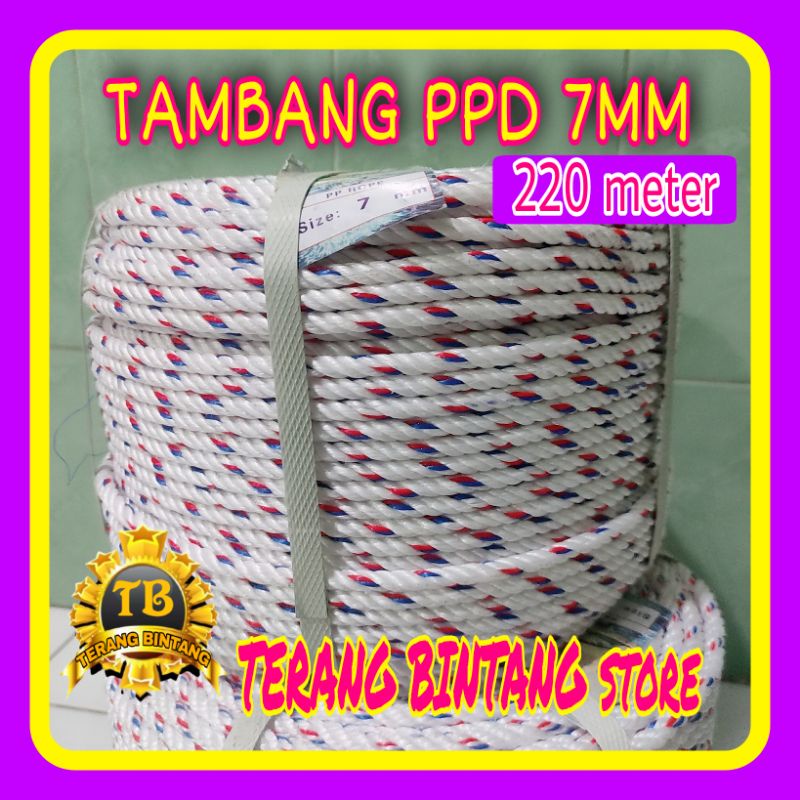 Jual tali tambang kiloan/tali tambang ppd perkilo/tali tambang eceran ...