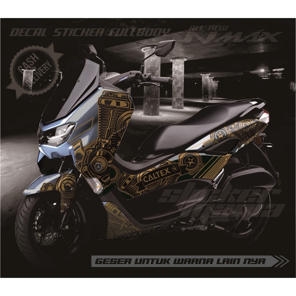 Jual Stiker Decal New Nmax Abs Full Body Caltex | Shopee Indonesia