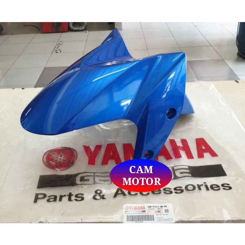 Jual SPAKBOR DEPAN NMAX NEW NMAX 2020 AMPE 20124 BIRU ORIGINAL