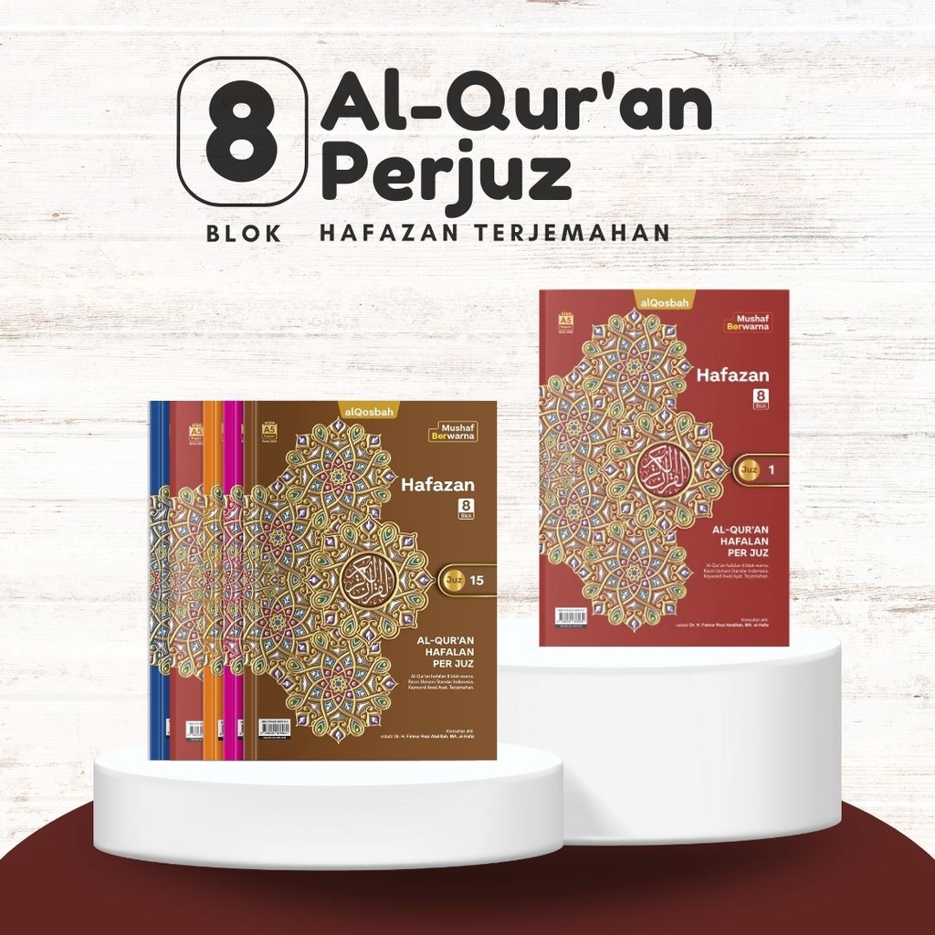 Jual Al Quran Per Juz Hafazan Terjemahan A5 8 Blok | Shopee Indonesia