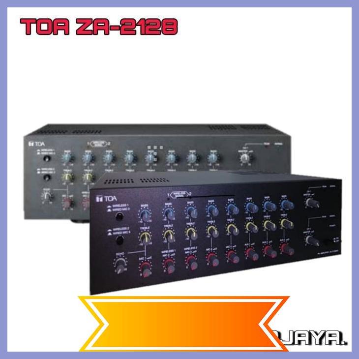 Jual [TIG] Ampli TOA / Mixer Power Amplifier TOA ZA 2128 M 2 X 120W ...