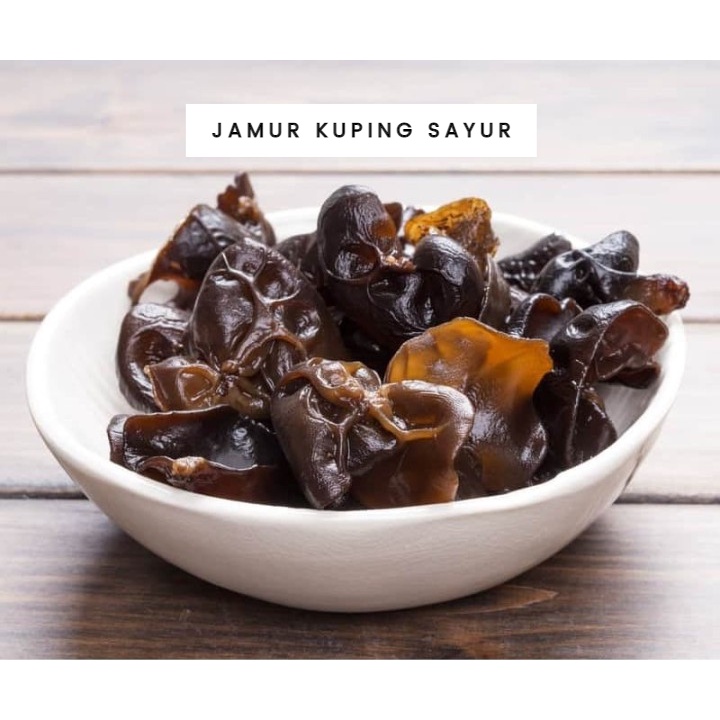 Jual Jamur Kuping Kering Bokni Bokji Hitam Dried Black Fungus 40g Shopee Indonesia 3310