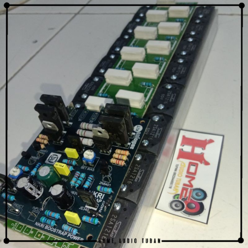 Jual Kit Driver Amplifier NKRI BOSTRAP SANKEN 8 SET 1600WATT | Shopee