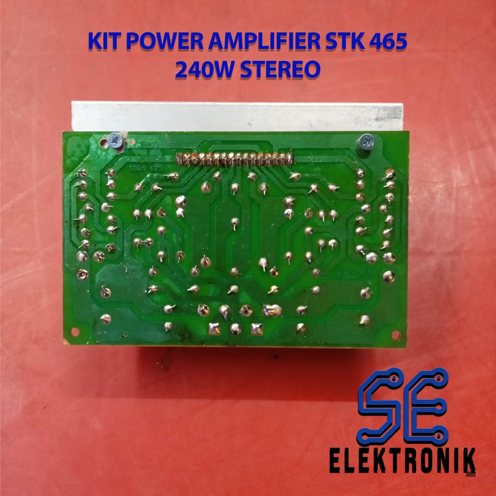 Jual Kit Power Amplifier STK 459 - 465 Stereo 240 W | Shopee Indonesia