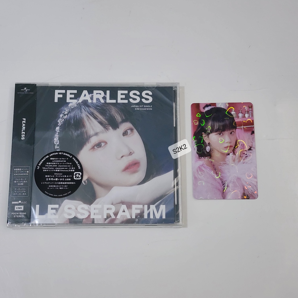 Jual ALBUM LE SSERAFIM FEARLESS JAPAN EDITION (READY STOCK WITH