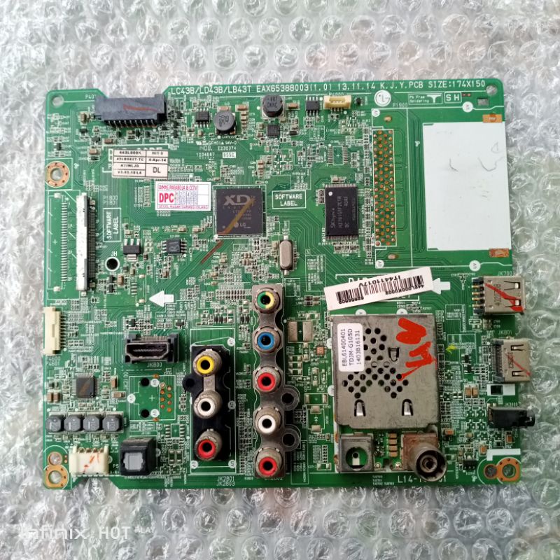 Motherboard TV LG OLED65C15LA EAX69789007 ebt66642502 carte mère