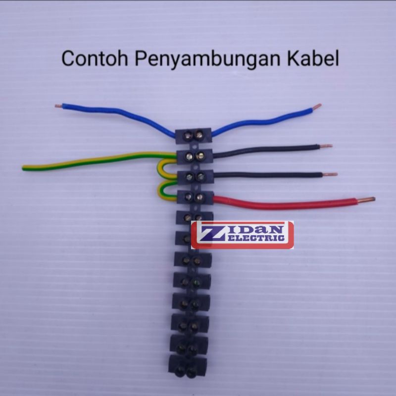 Jual Terminal Kabel Blok Krustin 6mm 6A / Terminal Block Crustin 6mm 6A ...