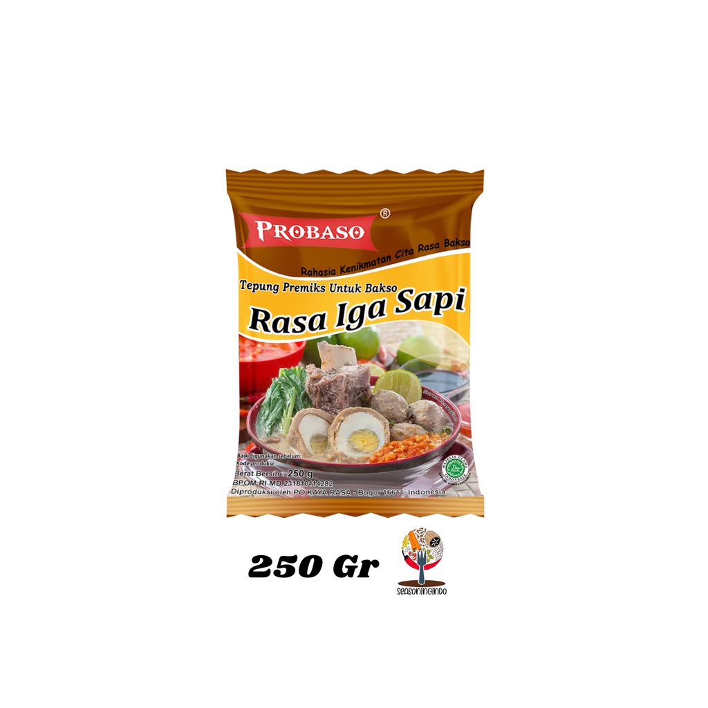 Jual Tepung Premiks Untuk Bakso Rasa Iga Sapi 250 Gram Minimal 2 Pcs