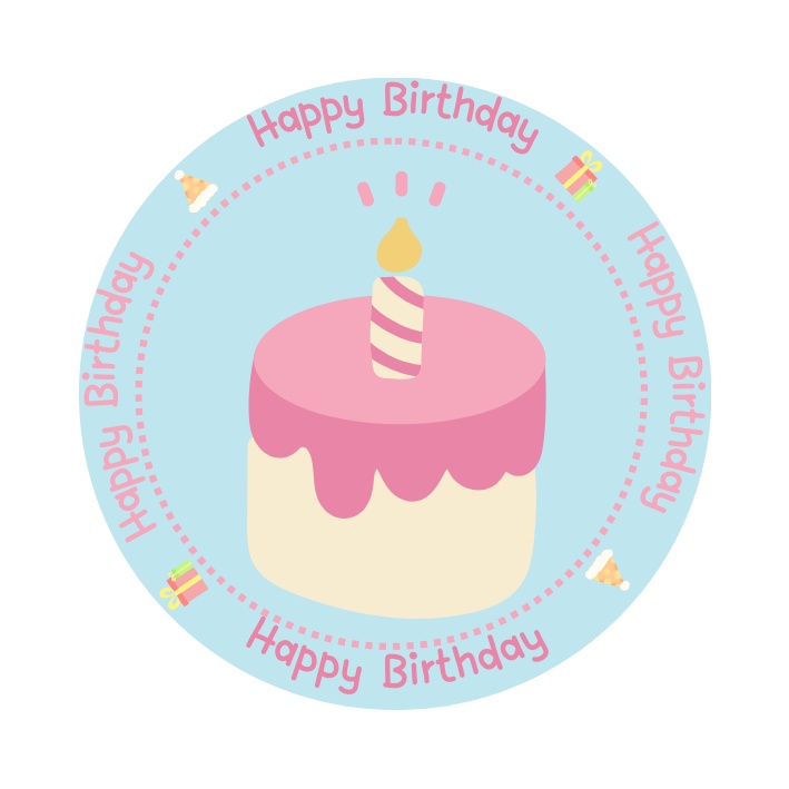 Jual Stiker Label Happy Birthday Shopee Indonesia