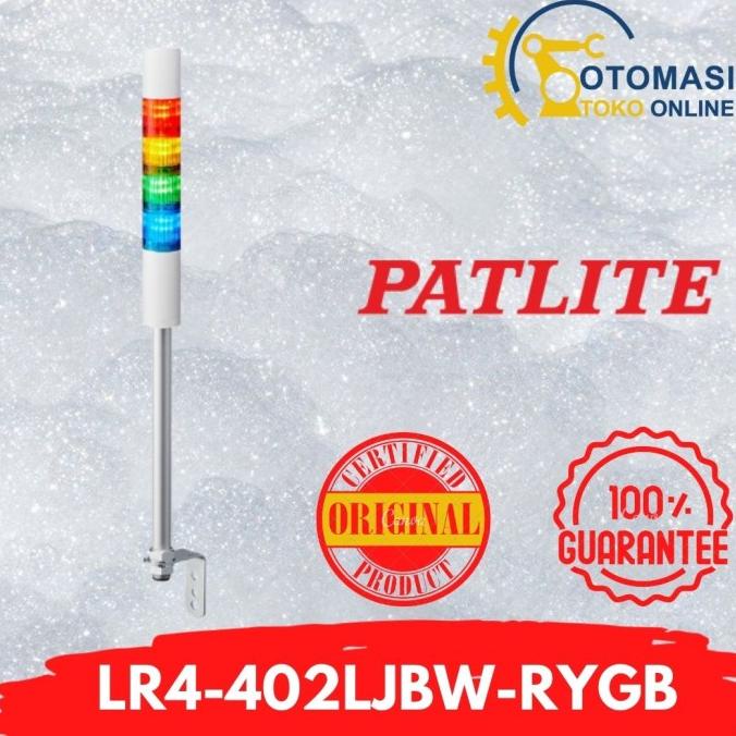 Jual PATLITE SIGNAL TOWER LIGHT LR4402LJBWRYGB Shopee Indonesia