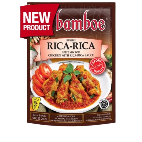 Jual New Product Bumbu Bamboe Rica - Rica Bumbu Bamboe Bumbu Instant ...