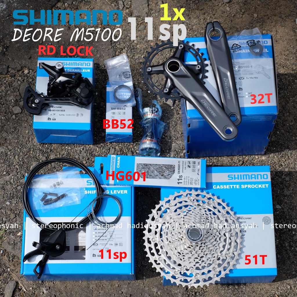 Groupset shimano deore 11 speed sale