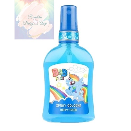 Jual B&B Spray Cologne Happy Fresh 125ml | Shopee Indonesia