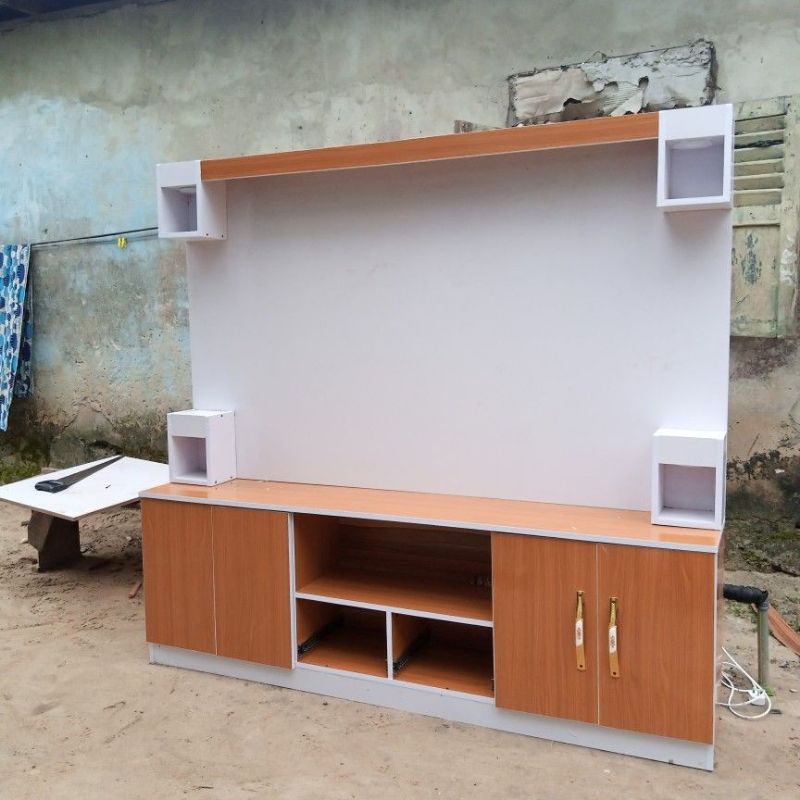 Jual Backdrop TV Minimalis modern HPL | Shopee Indonesia