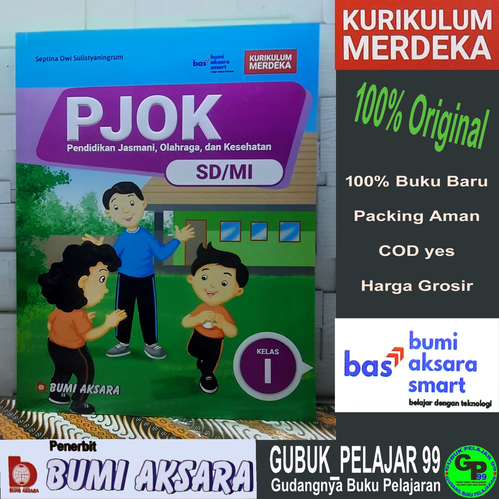 Jual Buku Siswa PENDIDIKAN JASMANI, OLAHRAGA DAN KESEHATAN (PJOK) Kelas ...