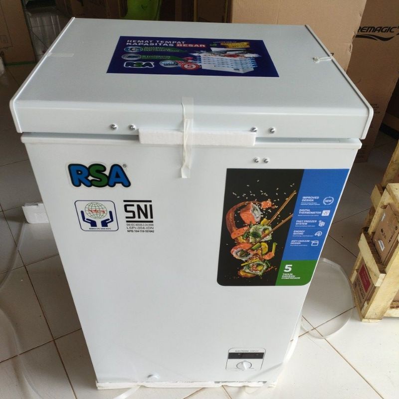 Jual FREEZER RSA CF-110 (100 Liter) | Shopee Indonesia