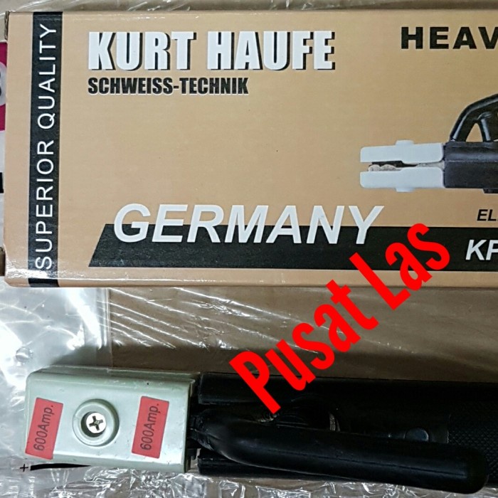 Jual Terlaris Tang Las Type Jerman 600A / Stang Las Kurt Haufe Binzel ...