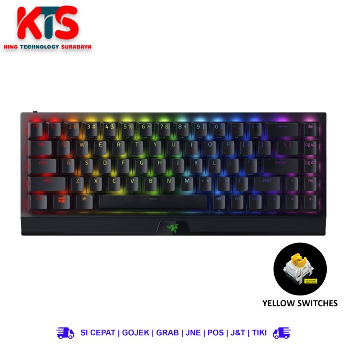 Jual Keyboard Wireless Razer BLACKWIDOW Mini HyperSpeed 65% Mechanical ...
