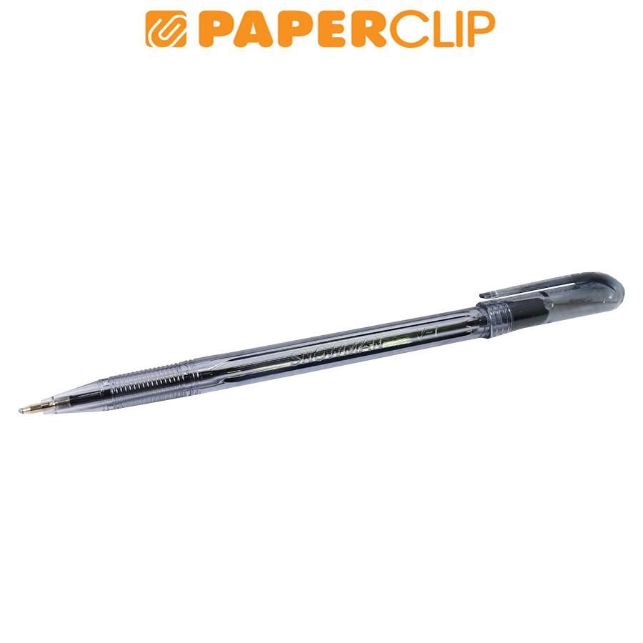 BALLPOINT / PEN SNOWMAN V-1 07 ISI 12 HITAM