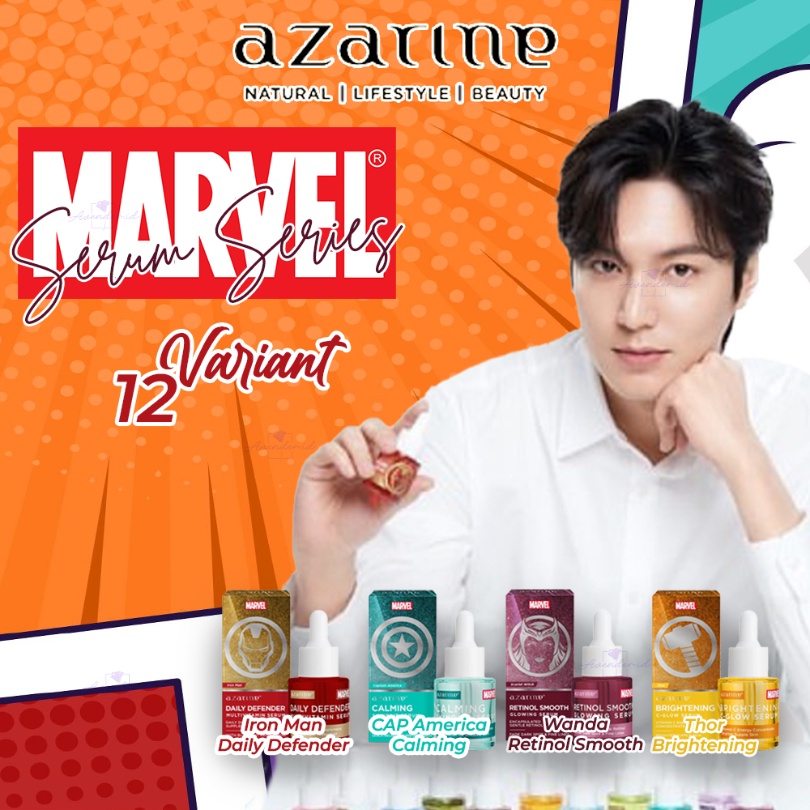 Jual (GET 1 GIFT) AZARINE SUPERHERO SERUM MARVEL EDITION SERIES 20ML ...