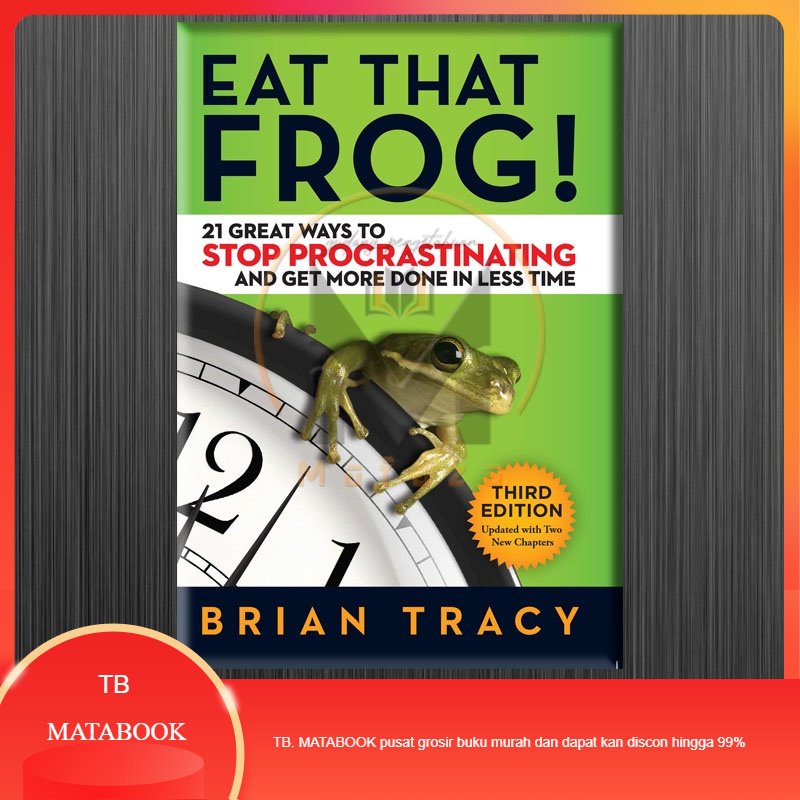 Jual Buku Eat That Frog By Brian Tracy (English) | Shopee Indonesia