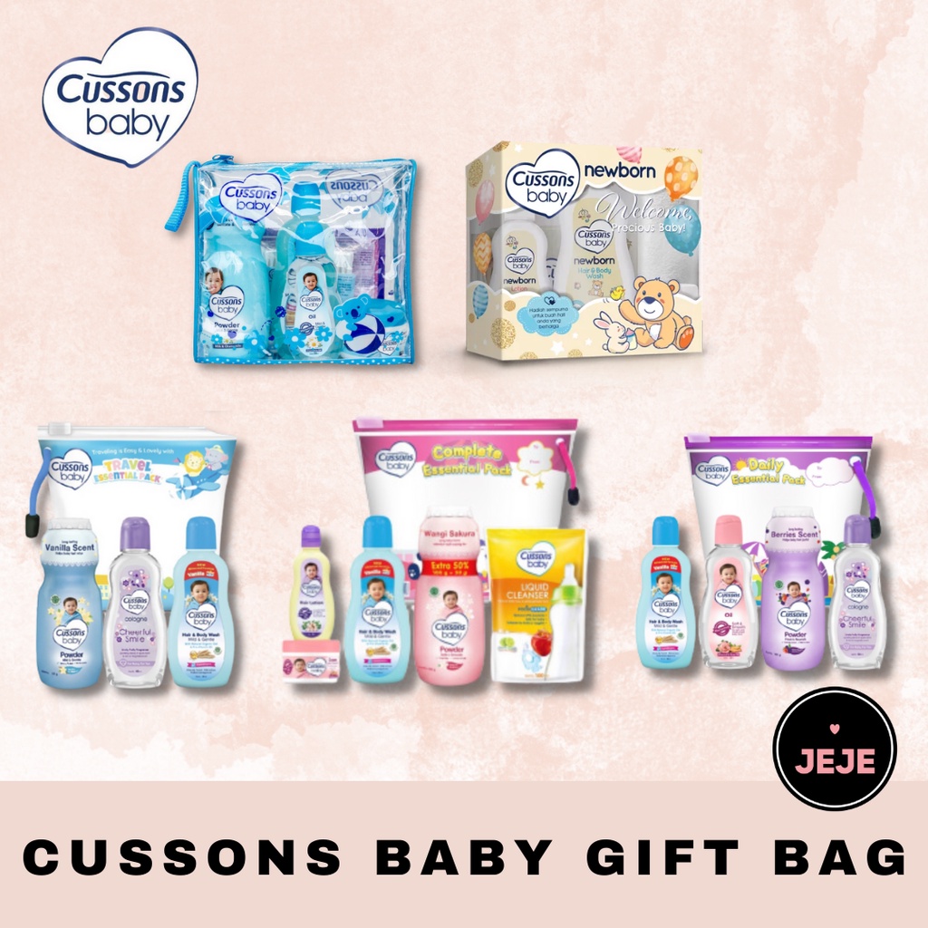 Jual Cussons Baby Gift Bag Set | Paket Daily / Travel / Complete ...