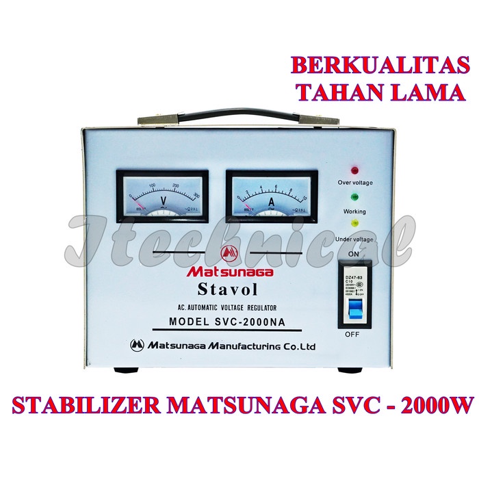 Jual Stavolt Svc W Matsunaga Stabilizer Svc Va Mts