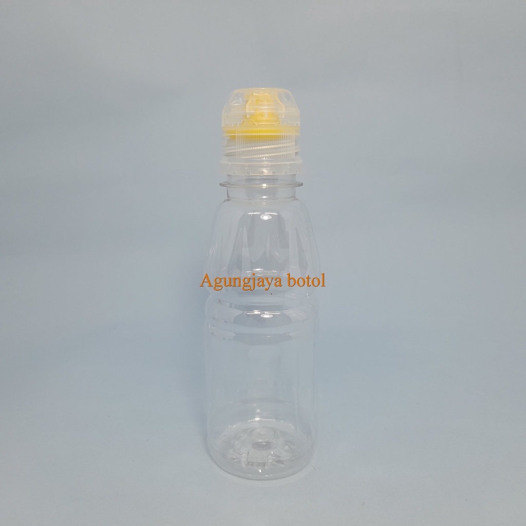 Jual Botol Pet 220 Ml Bulat Natural Tutup Aqua Exlusive / Botol Plastik ...