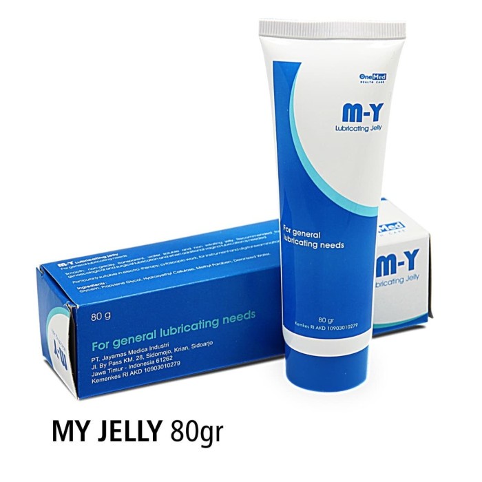 Jual MY Jelly Gel Lubricant Jel Lubrikasi OneMed 80 gram OJB | Shopee  Indonesia