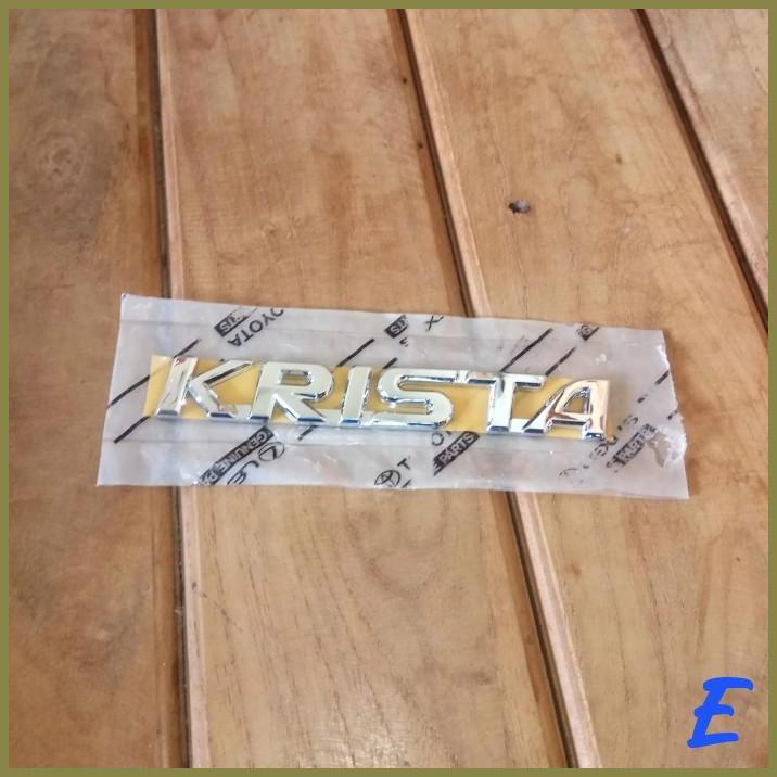 Jual Logo Emblem Toyota Kijang Krista Original Shopee Indonesia