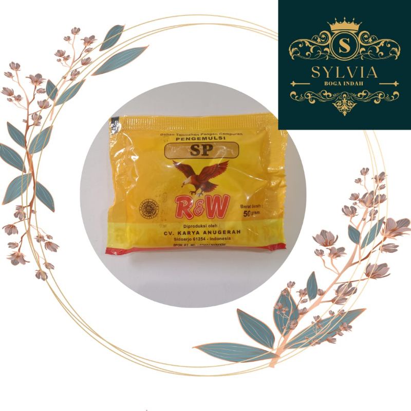 Jual R&W / RW SP cake emulsifier 50 gram sachet Shopee Indonesia