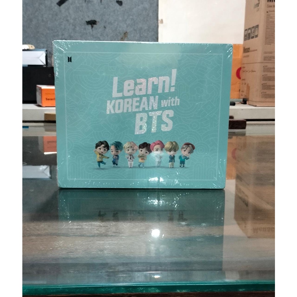 Jual buku learn korean with bts shopee indonesia