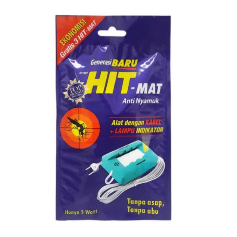 Jual Hit Mat Alat & Refill Anti Nyamuk Elektrik / Hit Elektrik / Anti ...
