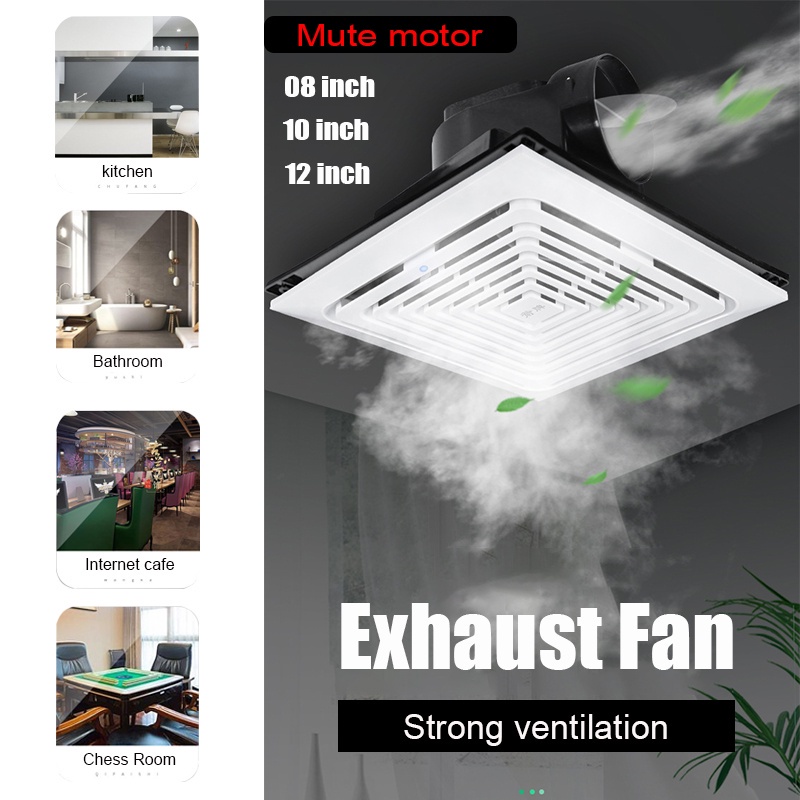 Jual Exhaust Fan Plafon / Heksos / Kipas Angin Hisap Dapur Kamar Mandi