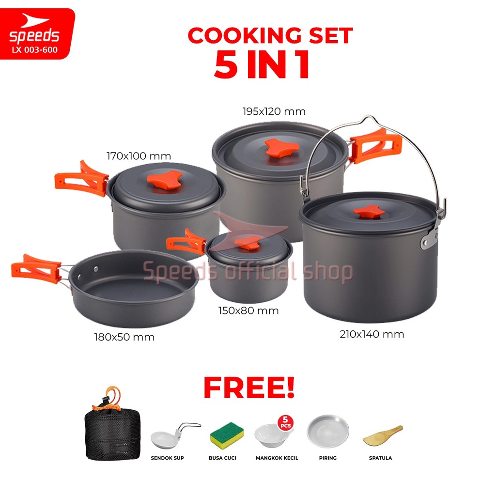 Jual Speeds Alat Masak Set Camping Mini Kemah Rekreasi Paket Cooking