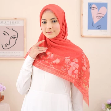 Mevrouw Hijab JAMILA 120x120 Ultrafine Lasercut