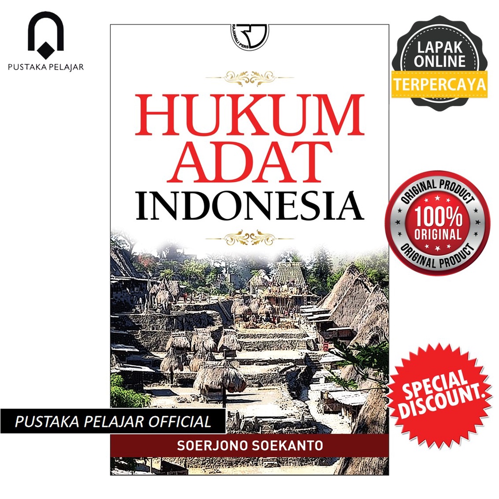 Jual BUKU HUKUM ADAT INDONESIA / SOERJONO SOEKANTO / RAJAWALI PRESS ...