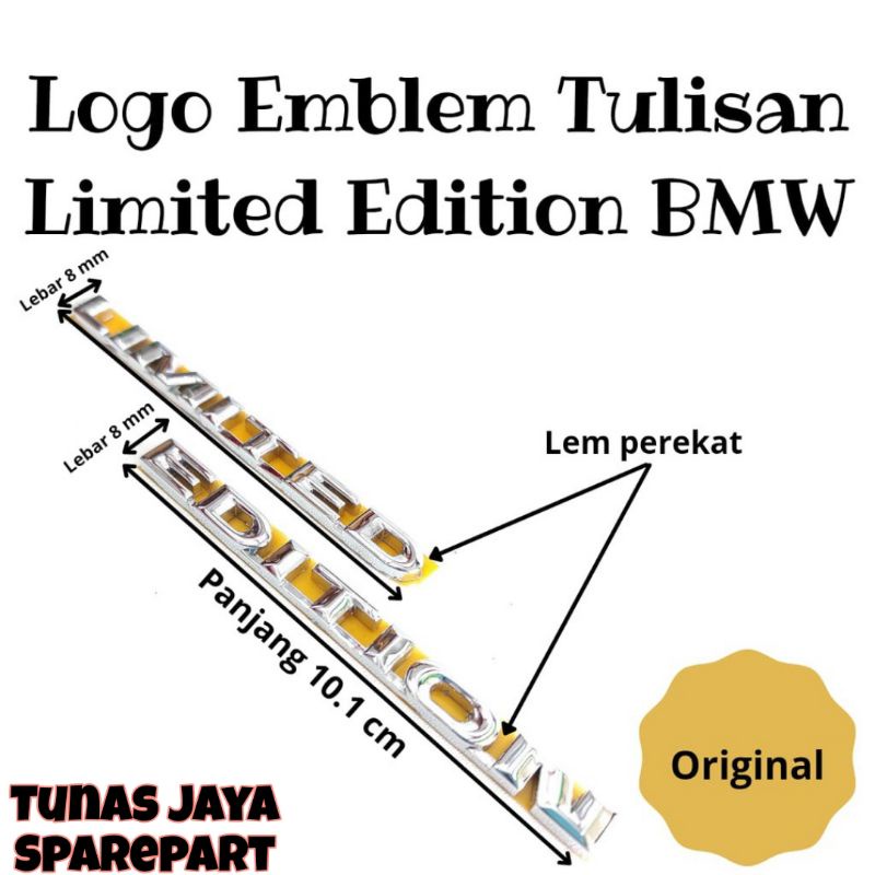 Jual Logo Emblem Tulisan Limited Tulisan Edition Untuk Mobil Universal Shopee Indonesia