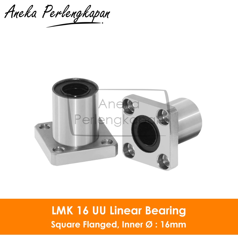 Jual Lmk Uu Lmk Uu Linear Motion Square Flange Bearing Shopee Indonesia