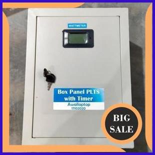 Jual onderdil box panel plts off grid 2000w with timer digital scc 30A ...