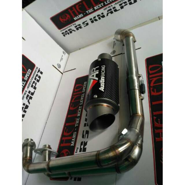 Jual Knalpot R25 MT25 CBR250RR NINJA 250FI underbelly kolong | Shopee ...