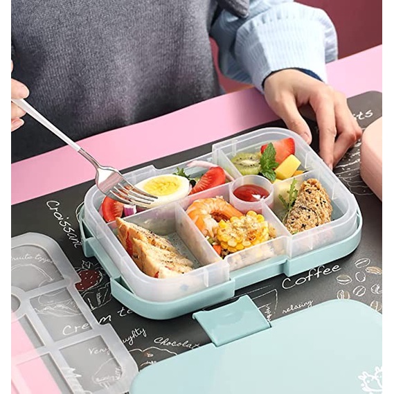 Jual Kotak Bekal Gufi Rabbit / Tempat Makan Bento Lunch Box Anti Tumpah ...
