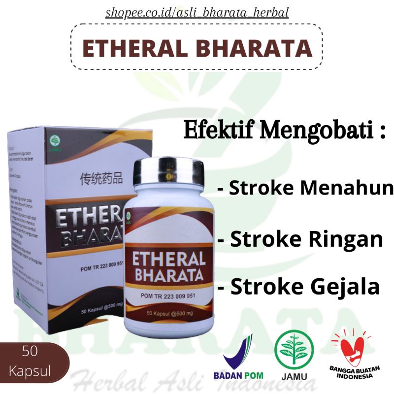 Jual Obat Stroke Obat Stroke Ringan Dan Berat Etheral Bharata 100