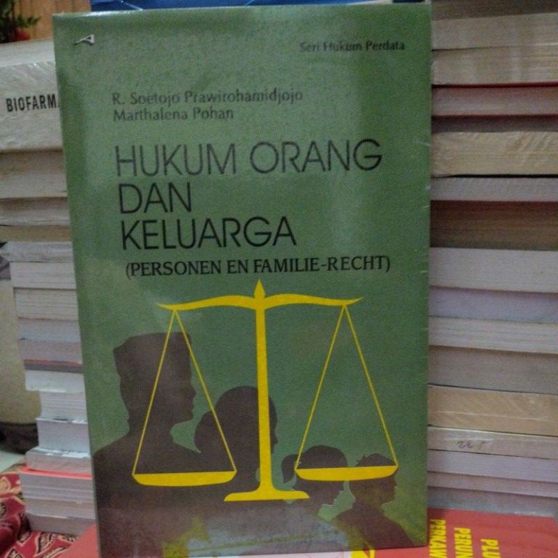 Jual HUKUM ORANG DAN KELUARGA ( PERSONEN EN FAMILIE - RECHT ) | Shopee ...