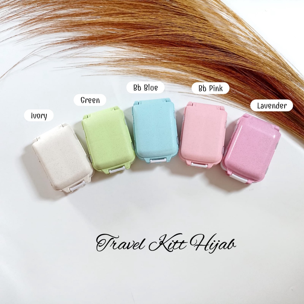 Jual Kotak Jarum Pentul Unik / Travel Kit Hijab / Compact Hijab Kit ...