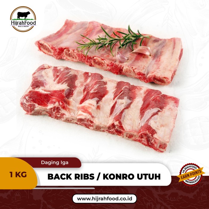 Jual Back Ribs - Daging Sapi Iga Konro Utuh / Potongan - Pilih Varian ...
