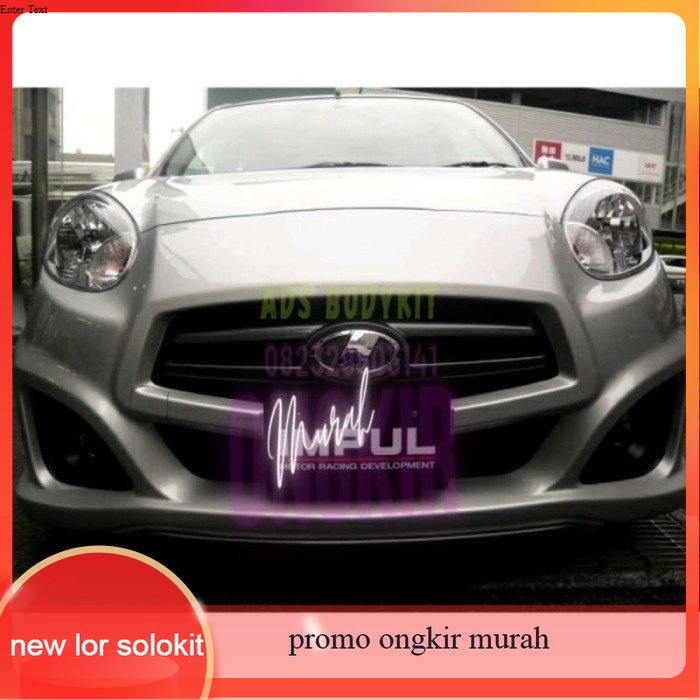 Jual Bodykit Nissan March Impul Body Kit Bemper Wo Shopee Indonesia