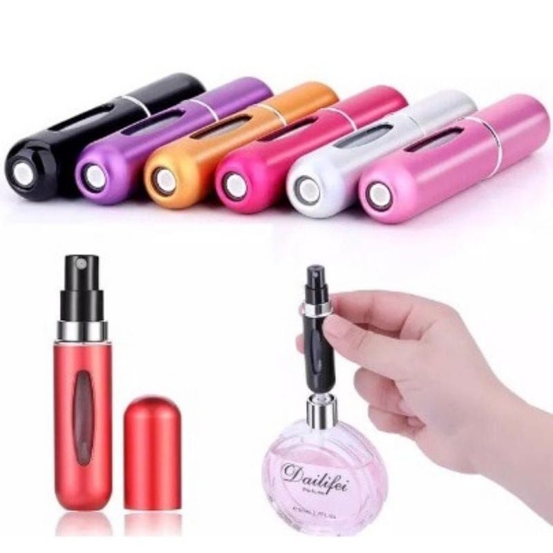 Jual Botol Parfum Mini Semprot 5ml Travel Wadah Refill Pengharum High ...