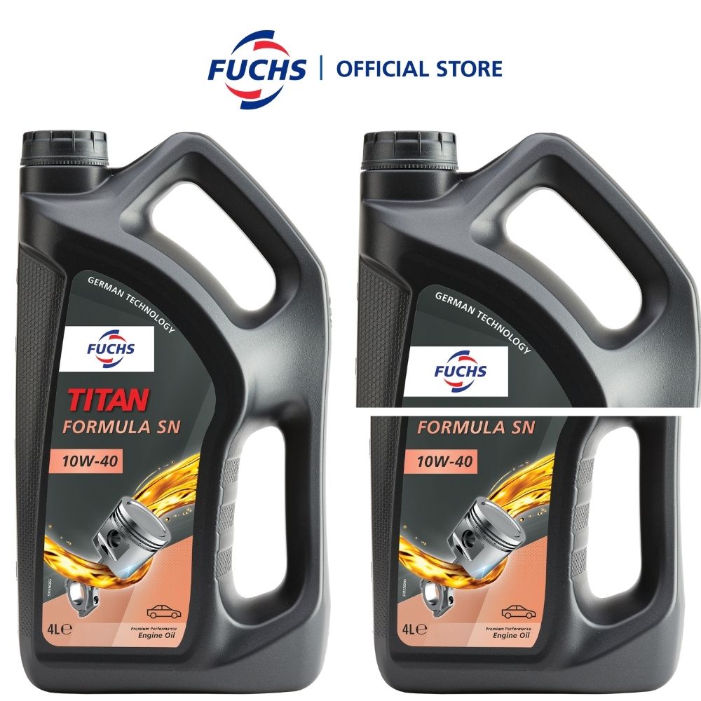 Jual FUCHS TITAN Formula SN 10W40 Semi Synthetic Engine Oil 4L Oli ...