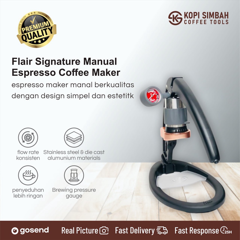 Jual FLAIR Signature Espresso Coffee Maker Alat Seduh Pembuat Kopi